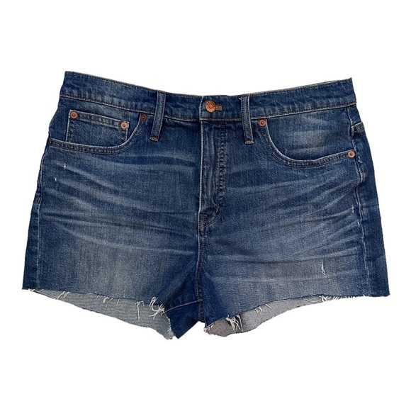 Madewell Cut Off Frayed Denim Shorts Size 31 - Picture 1 of 5